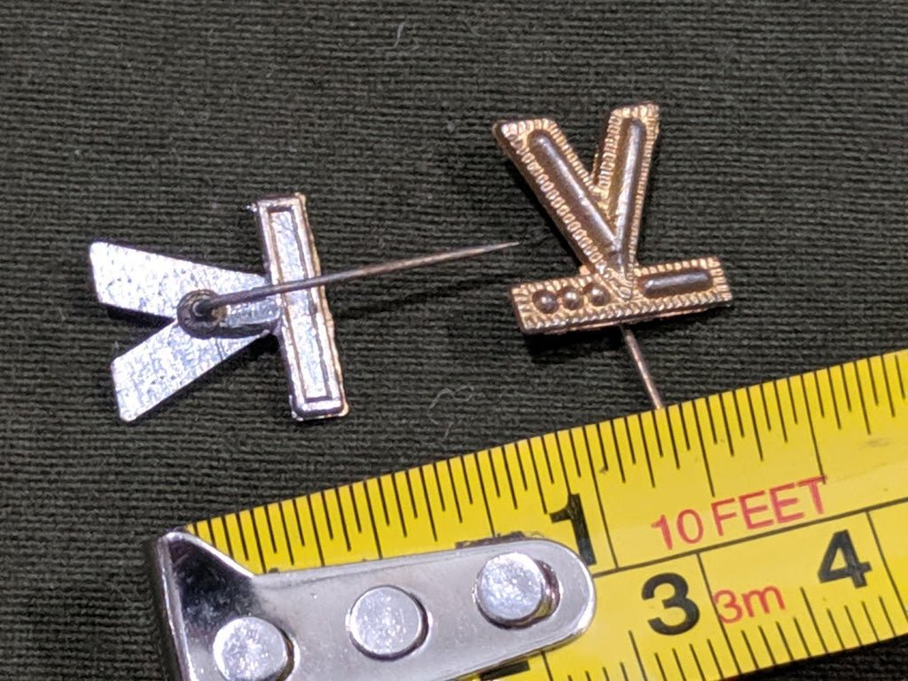 V for Victory Morse Code Stick Pin — image 4