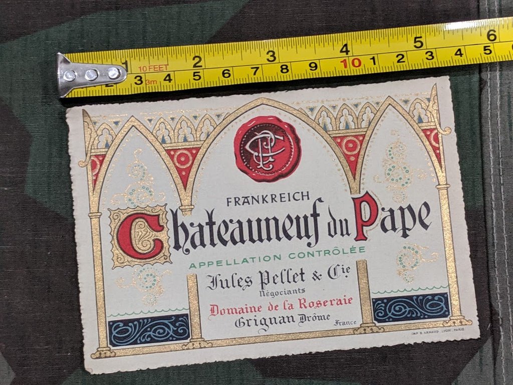 Chateauneuf de Pape Wine Bottle Labels — image 3