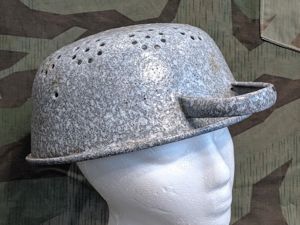German Helmet made into a Strainer