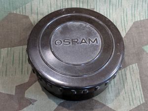 Large Osram Bakelite Container