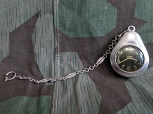 Pocket Watch in Protector with Chain