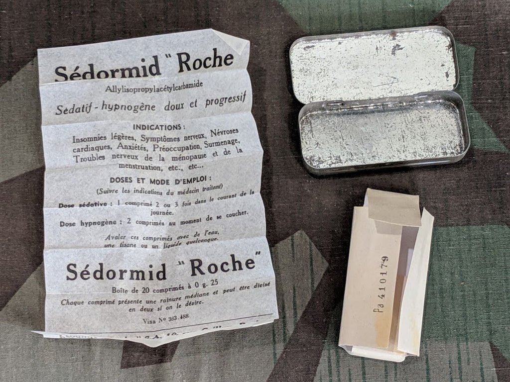 Sedormid 'Roche' French Sedative Medicine Tin — image 4