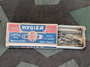 Hygiea Box of 20 Safety Pins