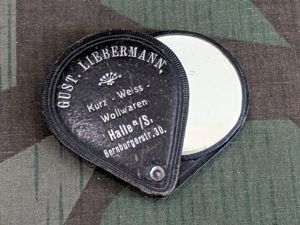 Advertising Pocket Mirror for Wool Products
