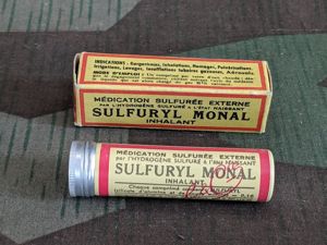 French Cold/Flu Medicine Tube in Box
