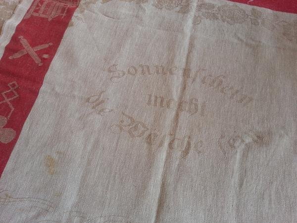 Pre-war Linen Rolltuch — image 3