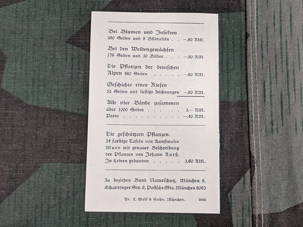 Blätter für Naturschutz - Booklet for Nature Protection 1941 — image 10