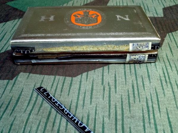 Original Silver Cardboard HN 24 Cigarette Box — image 5