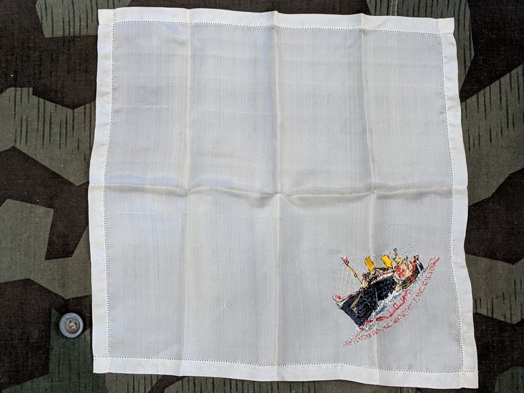 Norddeutscher Lloyd Cruise Ship Hankie — image 6