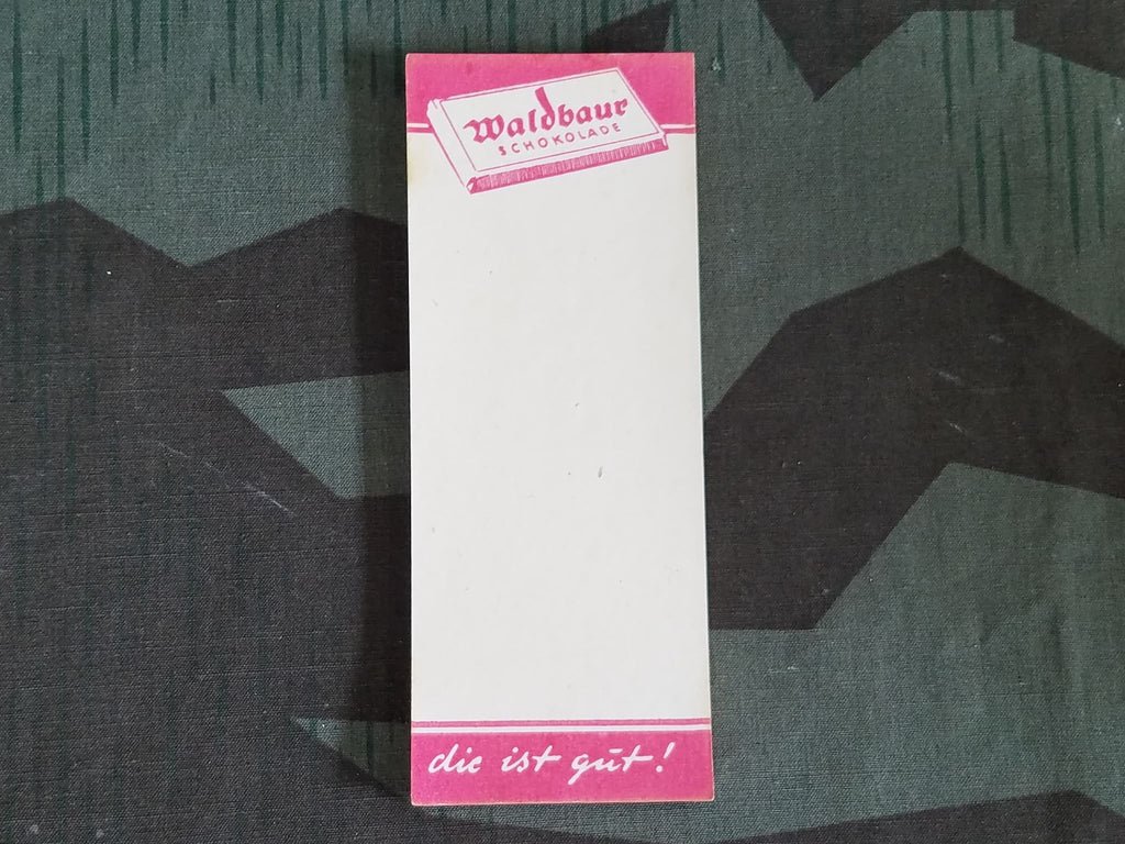 Waldbaur Chocolate Advertising Notepad — image 5