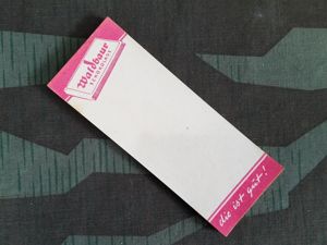 Waldbaur Chocolate Advertising Notepad