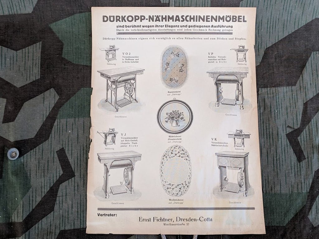 Dürkoppwerke Sewing Machine Advertisement (Lot of 10) — image 2