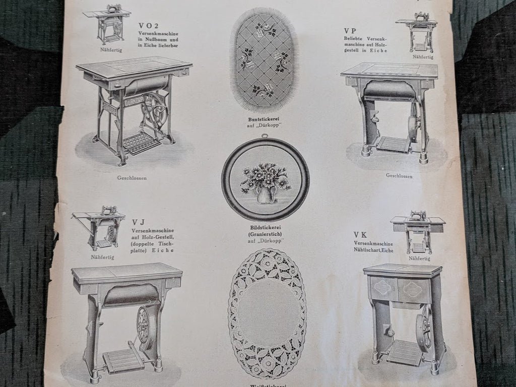 Dürkoppwerke Sewing Machine Advertisement (Lot of 10) — image 4