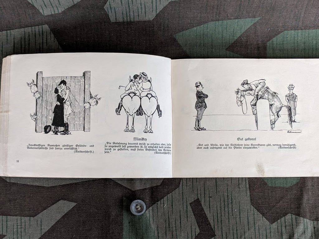 Der Neue Hafermotor Horse Cartoons 1938 Book — image 4