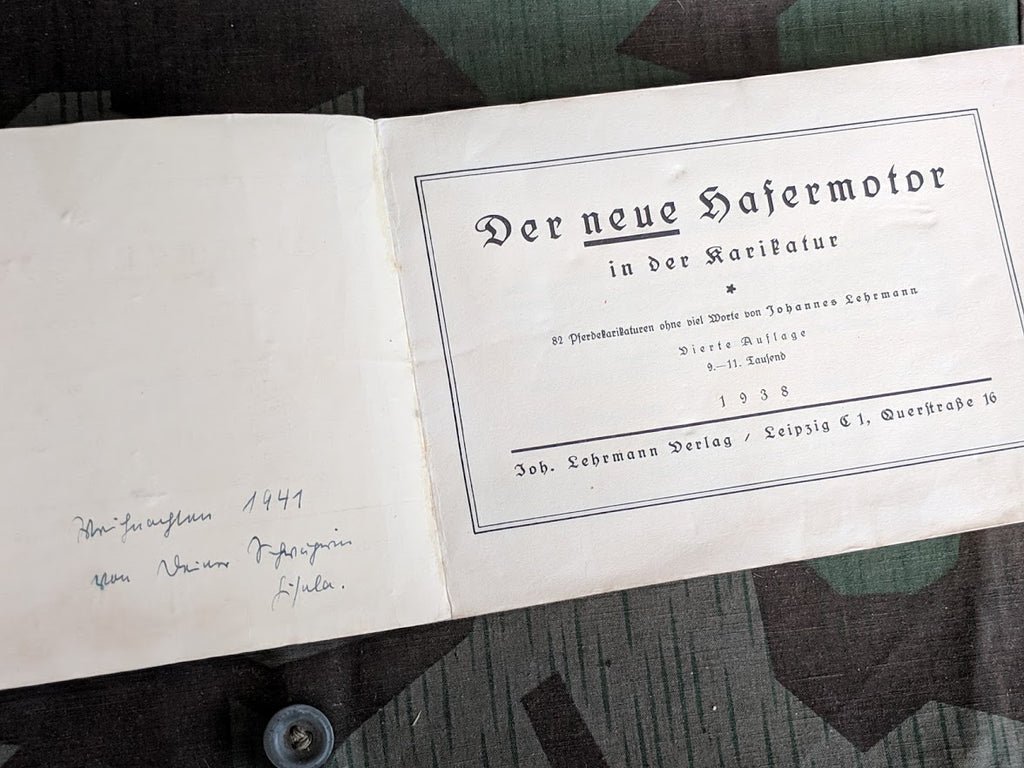 Der Neue Hafermotor Horse Cartoons 1938 Book — image 6