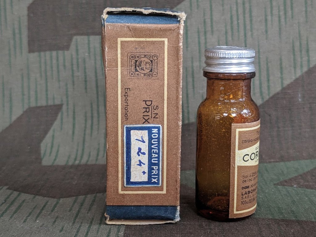 French Coramine Medicine Bottle in Box (Overdose Treatment) — image 5