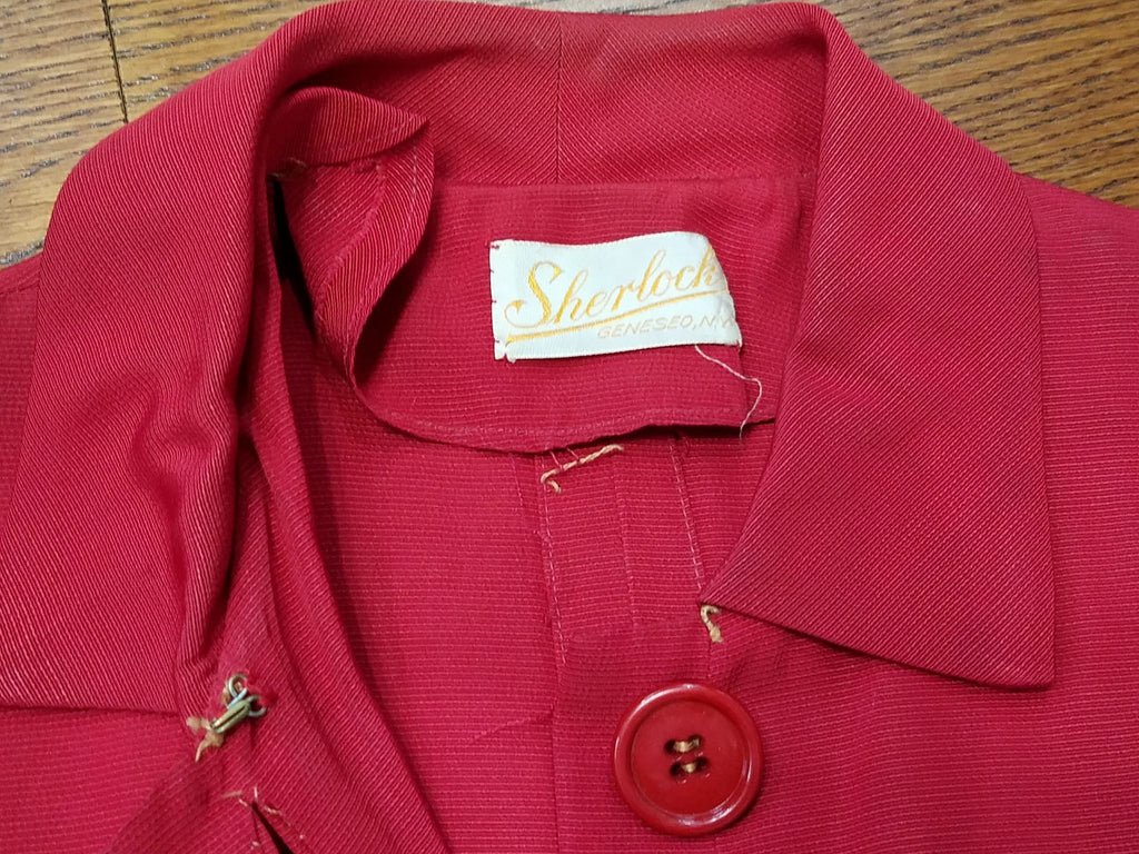 Red Button Dress(B-37' W-26' H-35') — image 10