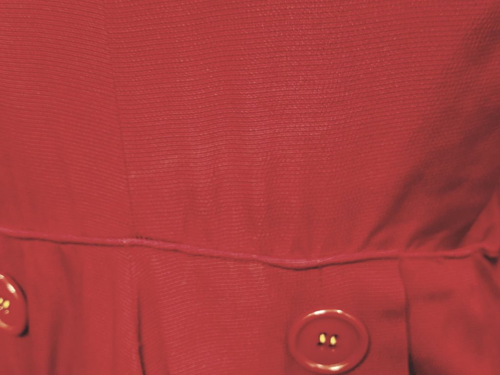 Red Button Dress(B-37' W-26' H-35') — image 16