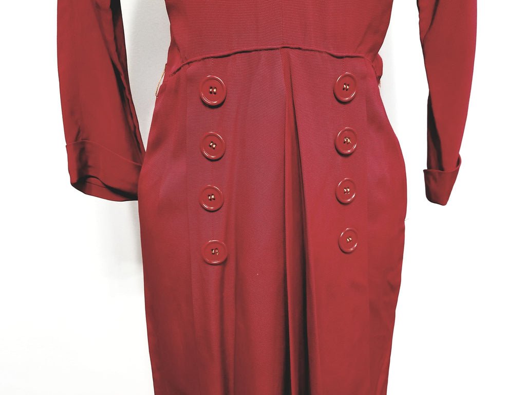 Red Button Dress(B-37' W-26' H-35') — image 17