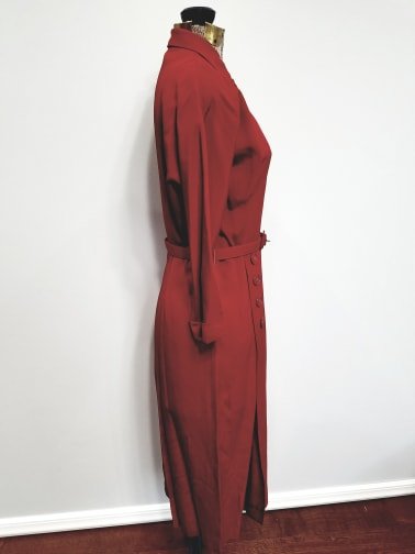 Red Button Dress(B-37' W-26' H-35') — image 6