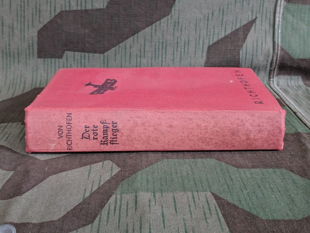 Red Baron Von Richthofen Der Rote Kampflieger 1933 Book (Forward by Göring) & Postcard — image 10