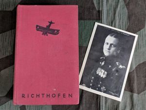 Red Baron Von Richthofen Der Rote Kampflieger 1933 Book (Forward …