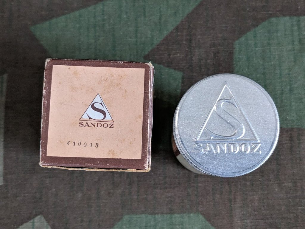 Optalidon French Medicine Bottle in Box — image 2