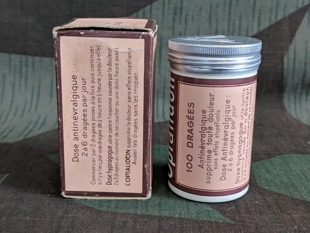 Optalidon French Medicine Bottle in Box — image 3