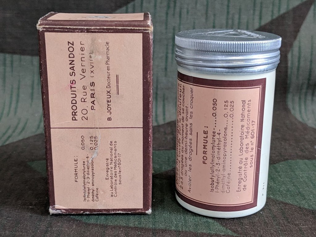 Optalidon French Medicine Bottle in Box — image 4