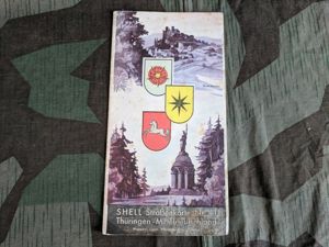 Shell Map Thüringen - Mitteldeutschland DRGM