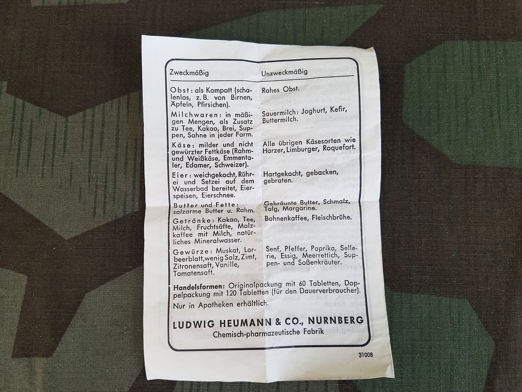 Nervogastrol Medicine Tin with Instruction Paper — image 10