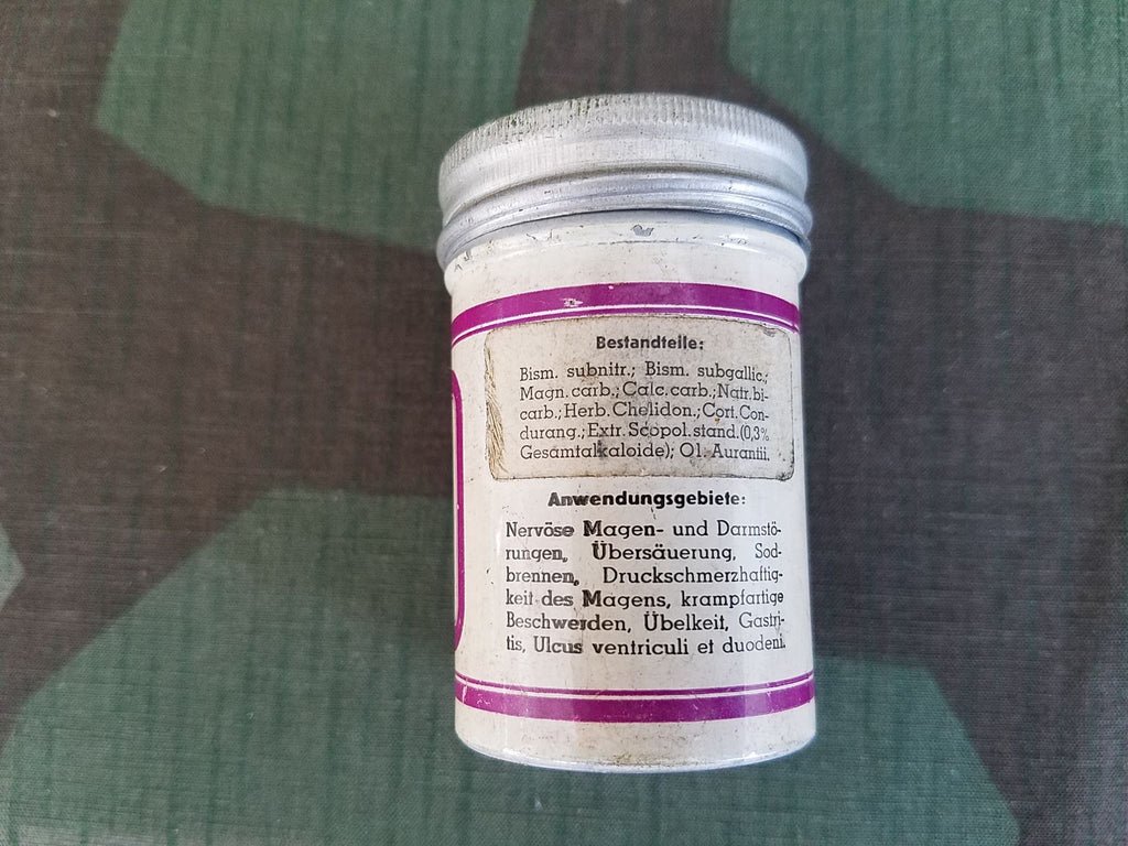 Nervogastrol Medicine Tin with Instruction Paper — image 2
