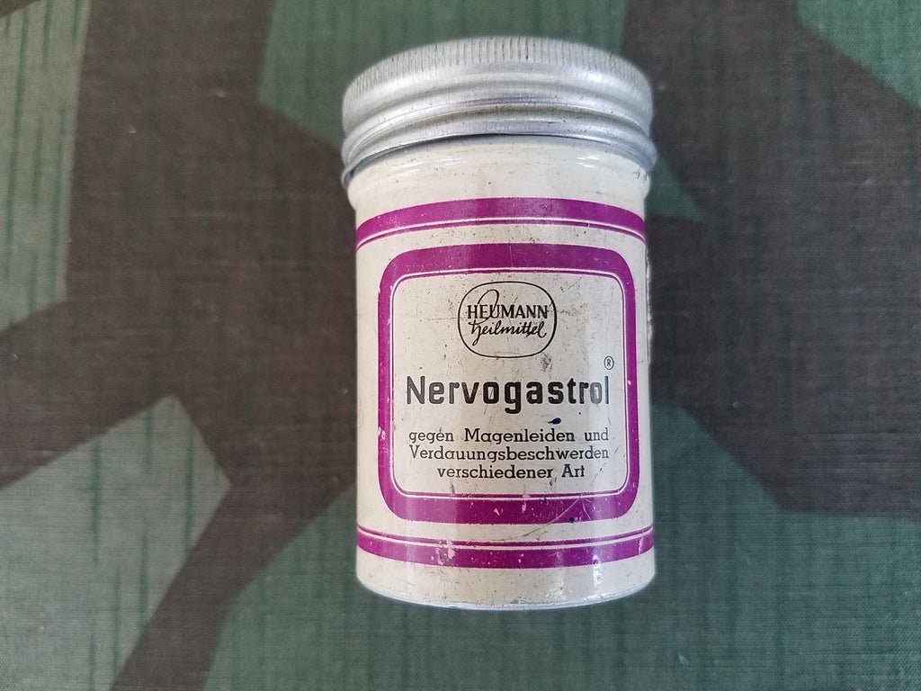 Nervogastrol Medicine Tin with Instruction Paper — image 3