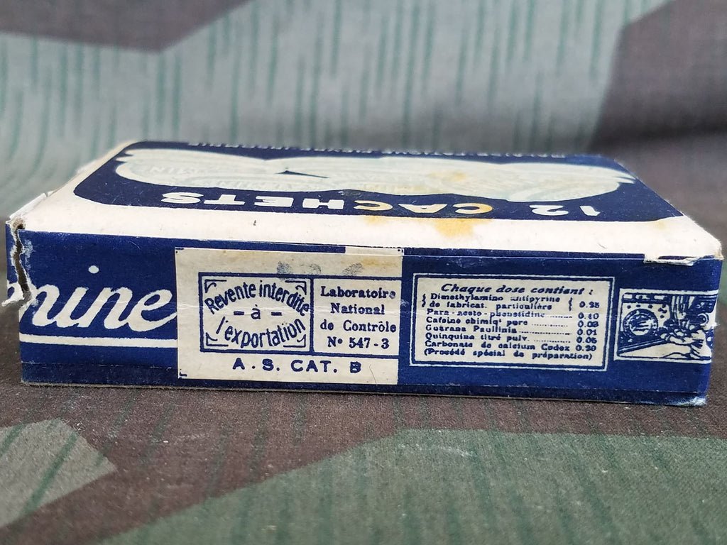 French Kalmine Pill Box with Contents — image 9