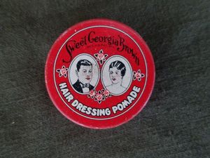 New Old Stock US Hair Dressing Pomade Tin