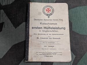 First Aid Book Kiel 1915