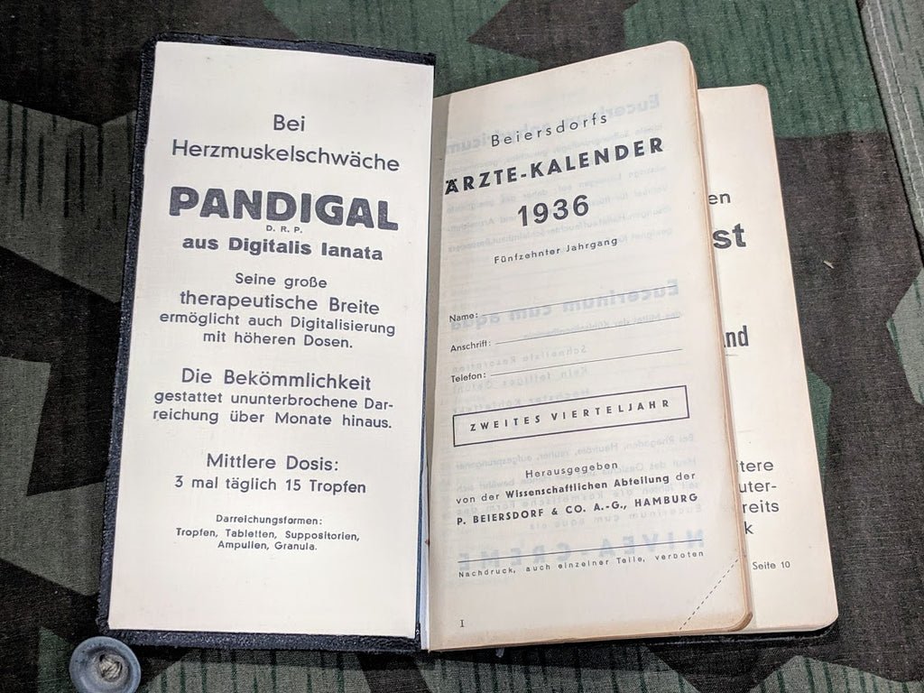 Doctor's Pocket Calendar 1936 and Informational Book — image 3