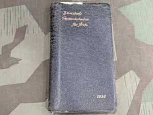 Doctor's Pocket Calendar 1936 and Informational Book