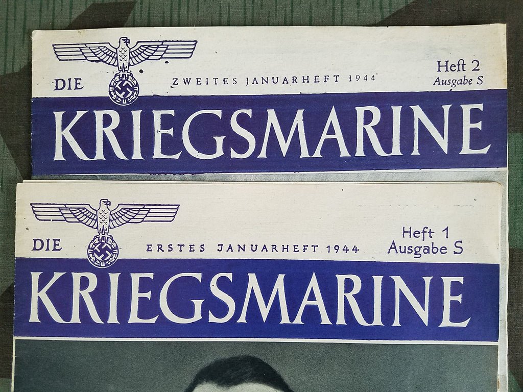 Die Kriegsmarine Magazines: 1st & 2nd Issue of Jan 1944 — image 2
