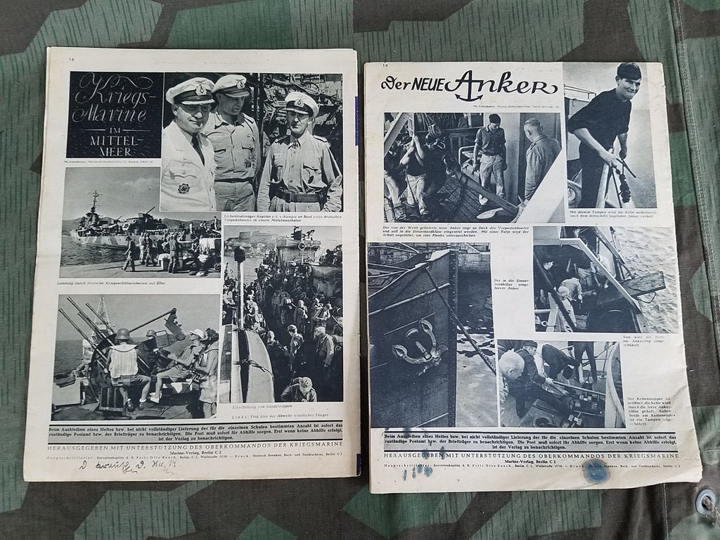 Die Kriegsmarine Magazines: 1st & 2nd Issue of Jan 1944 — image 3