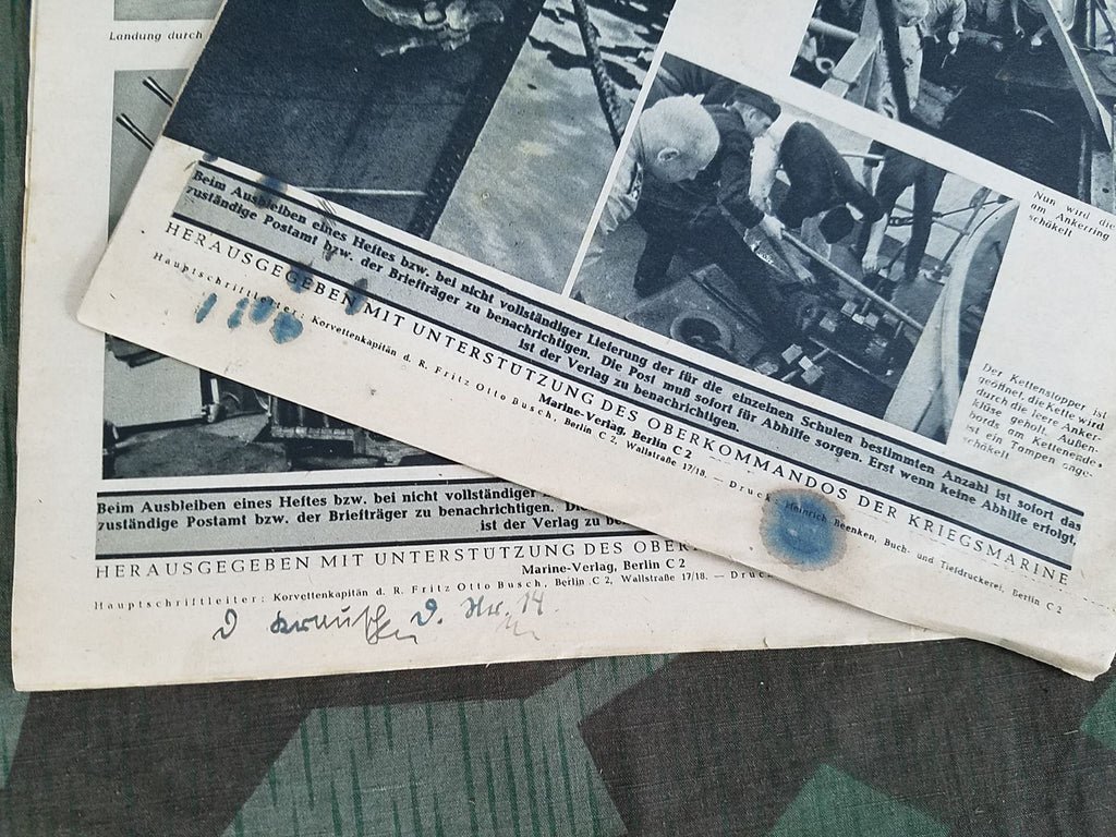 Die Kriegsmarine Magazines: 1st & 2nd Issue of Jan 1944 — image 4