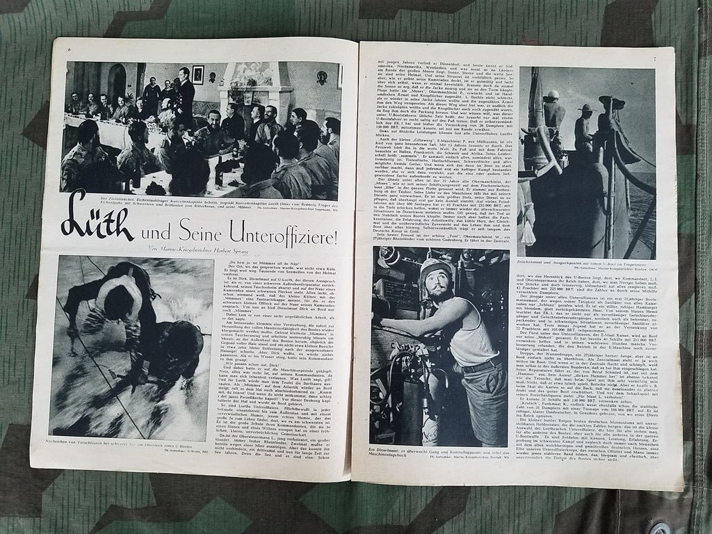 Die Kriegsmarine Magazines: 1st & 2nd Issue of Jan 1944 — image 5