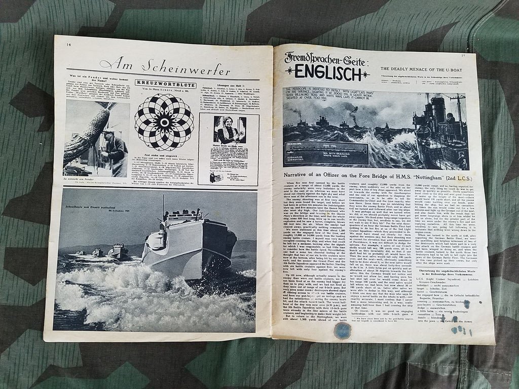 Die Kriegsmarine Magazines: 1st & 2nd Issue of Jan 1944 — image 6