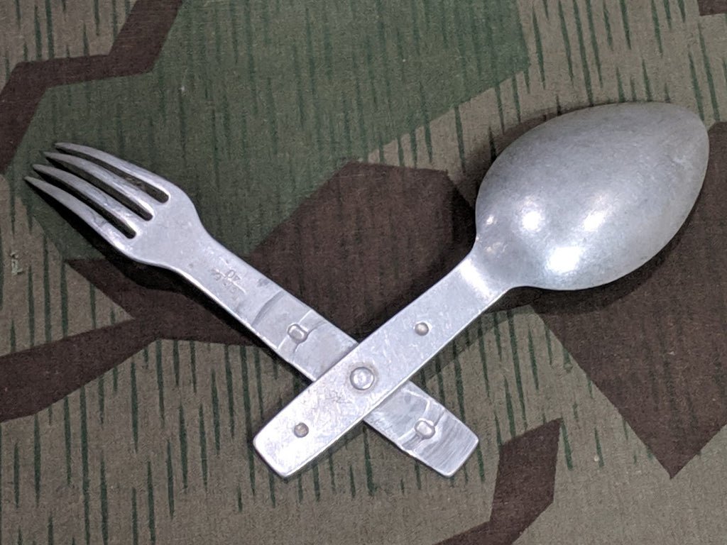 G K & F 40 German Fork Spoon — image 2