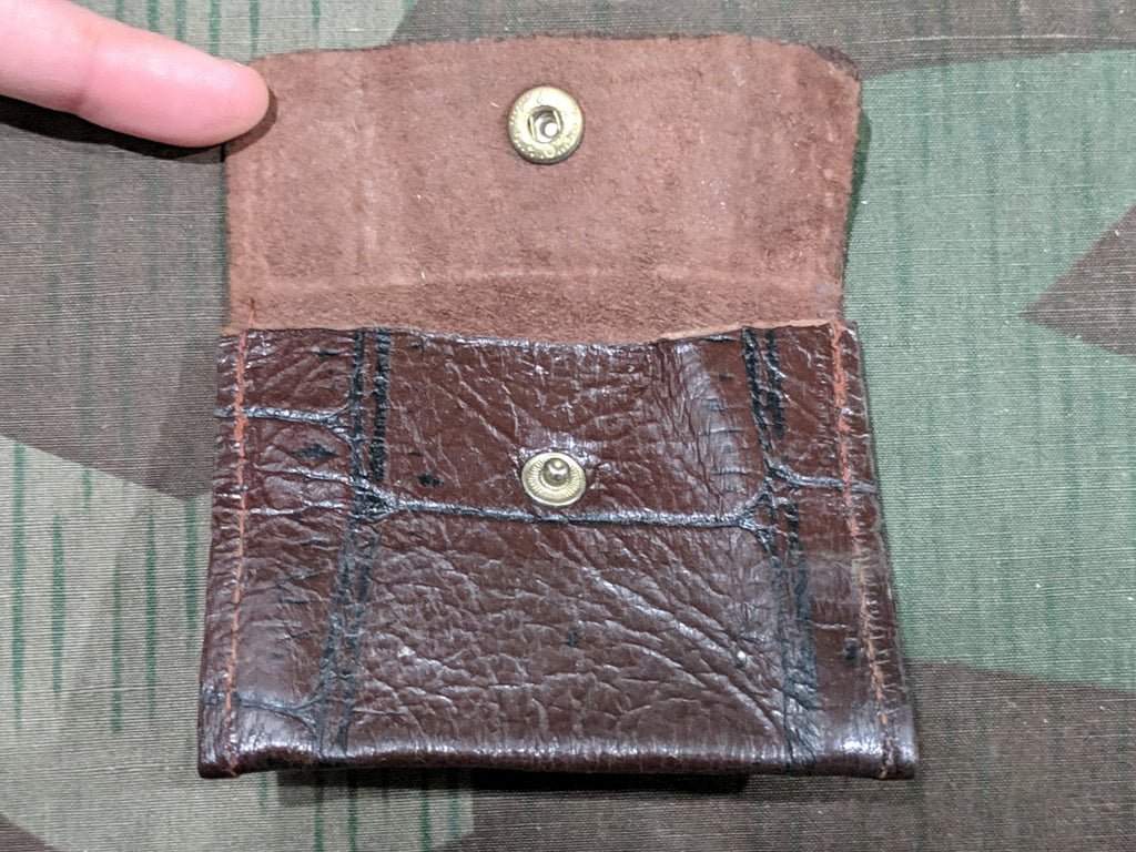 Brown Leather Coin Purse — image 3