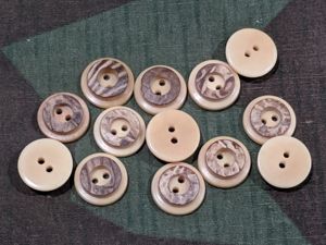 Steinnuss Traditional Buttons 15mm (Set of 10)