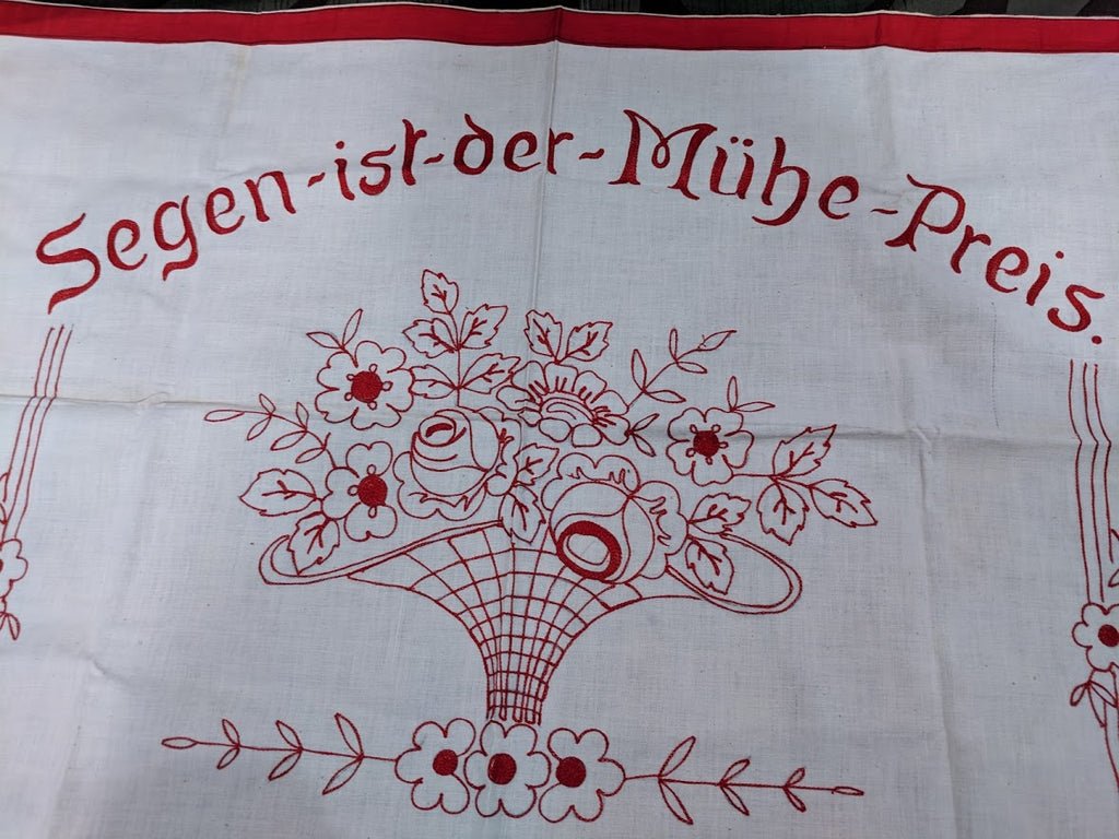 Segen ist der Mühe Preis Linen Cloth — image 2