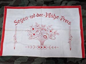 Segen ist der Mühe Preis Linen Cloth