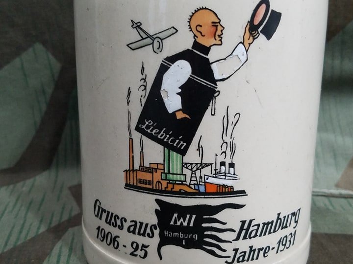 10/20L Krug Gruss Aus Hamburg 1931 — image 3