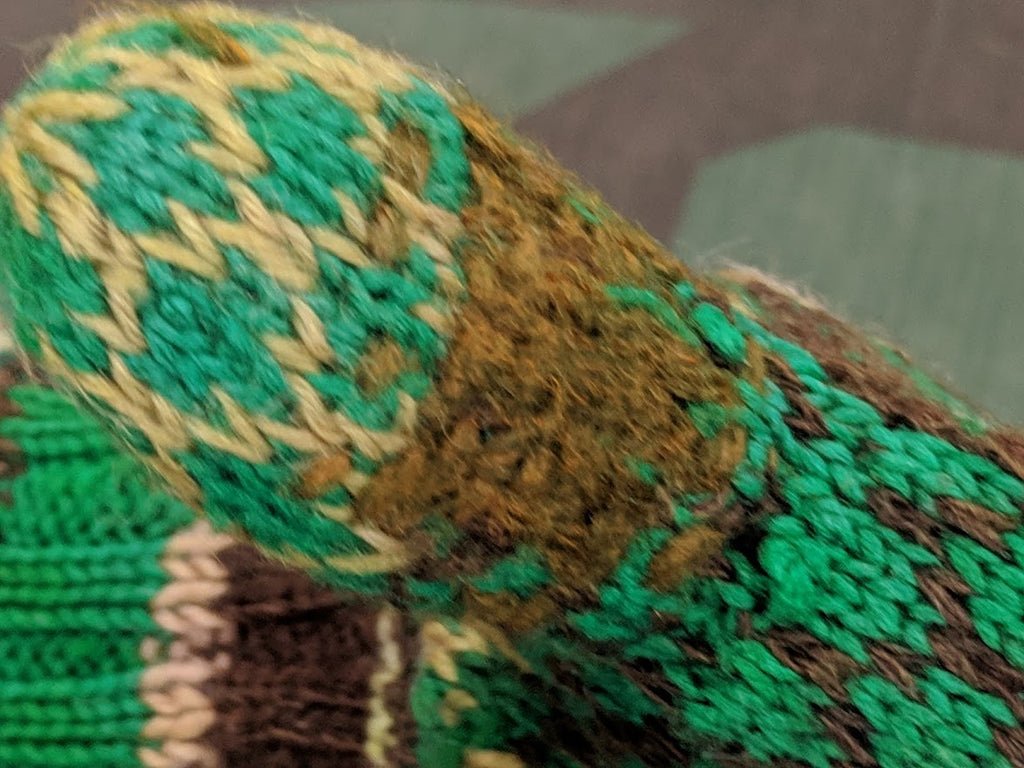 Brown Green and Cream Colored Mittens — image 6